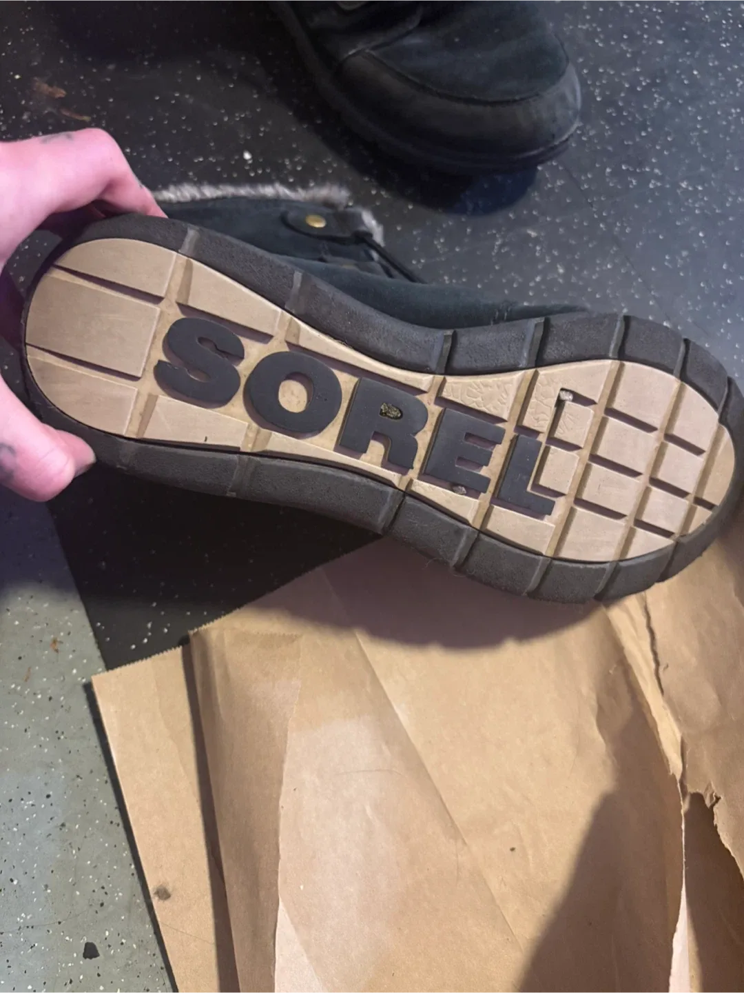 Sorel Black Winter Boots