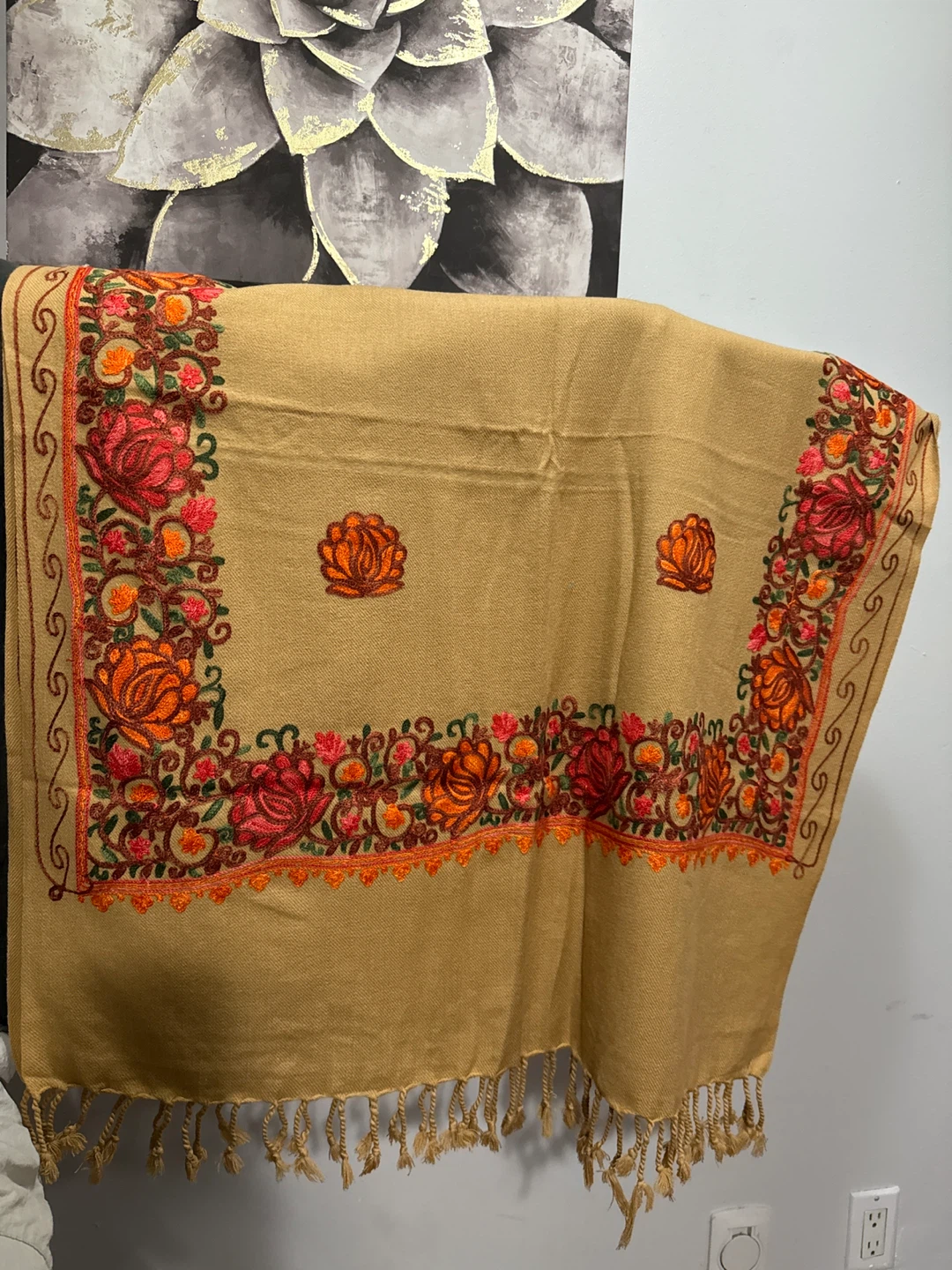 Embroidered Shawl