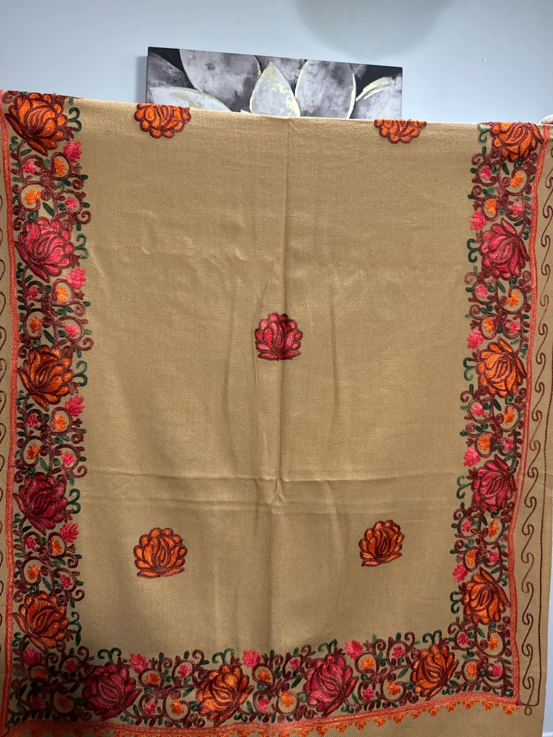 Embroidered Shawl - photo 2