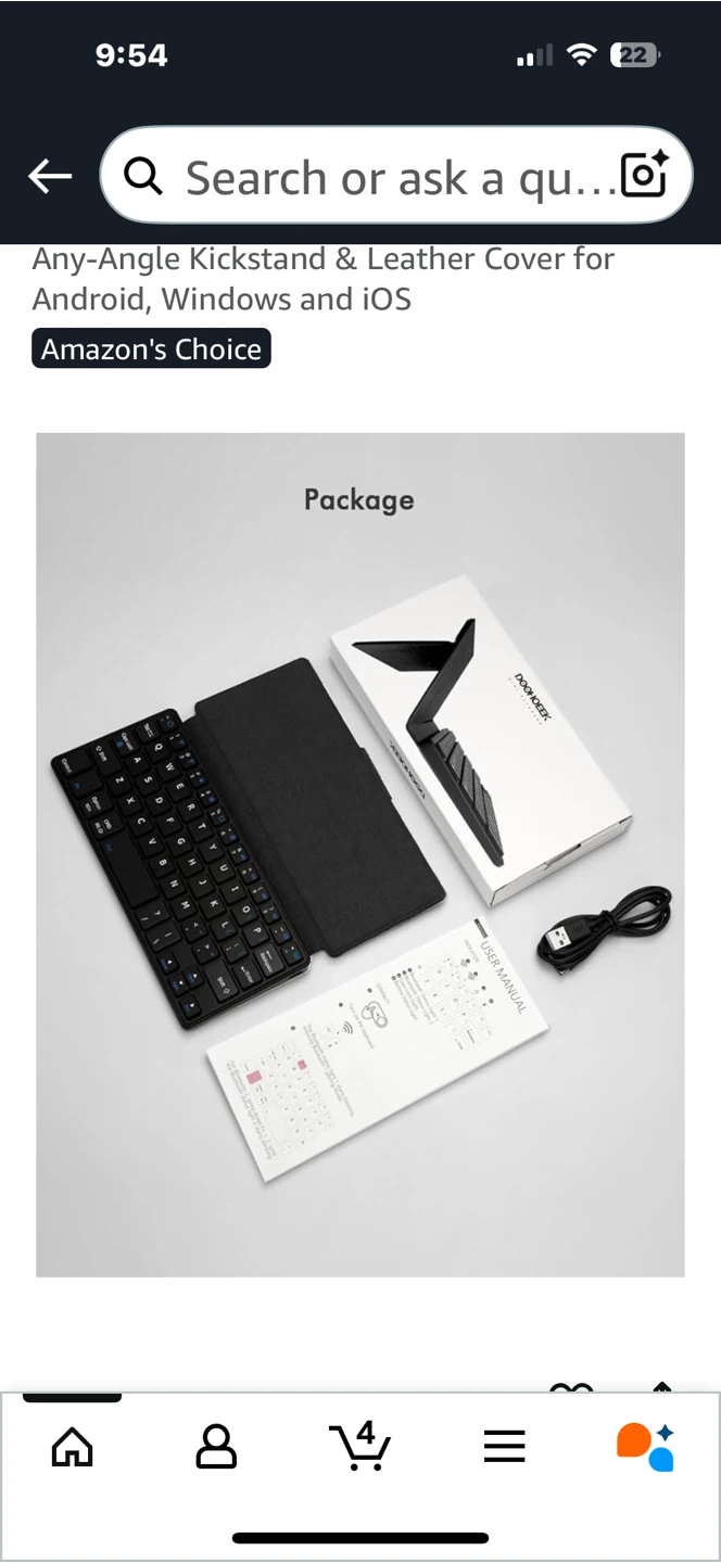Doohoeek Universal Bluetooth Keyboard - photo 5