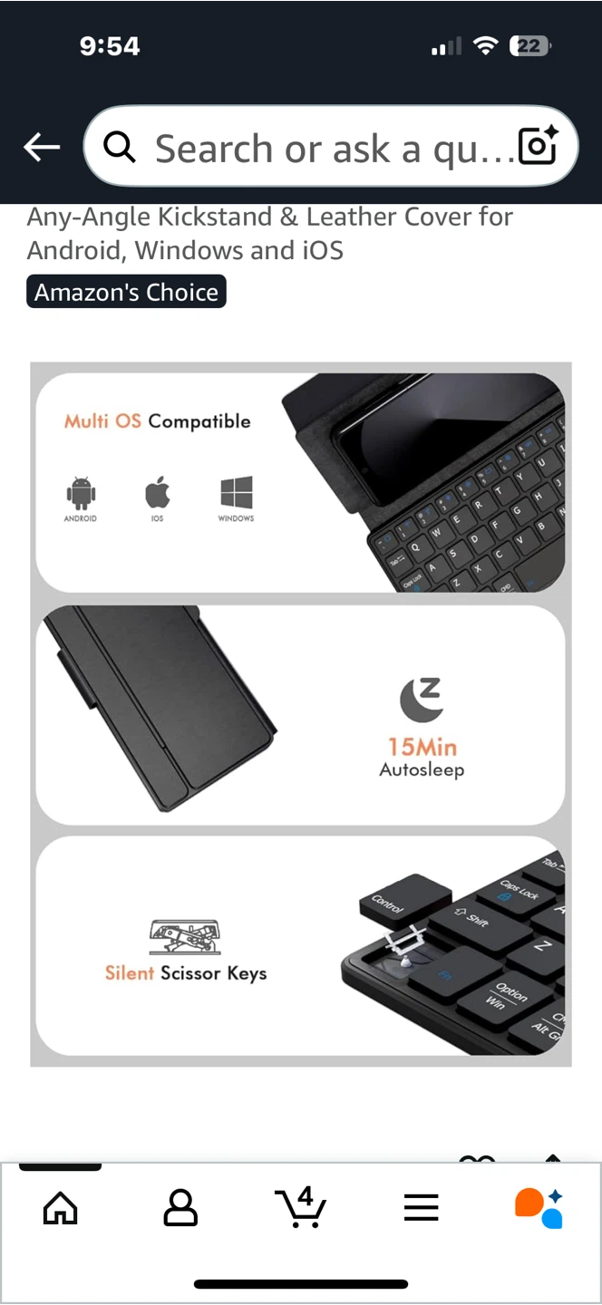 Doohoeek Universal Bluetooth Keyboard - photo 4