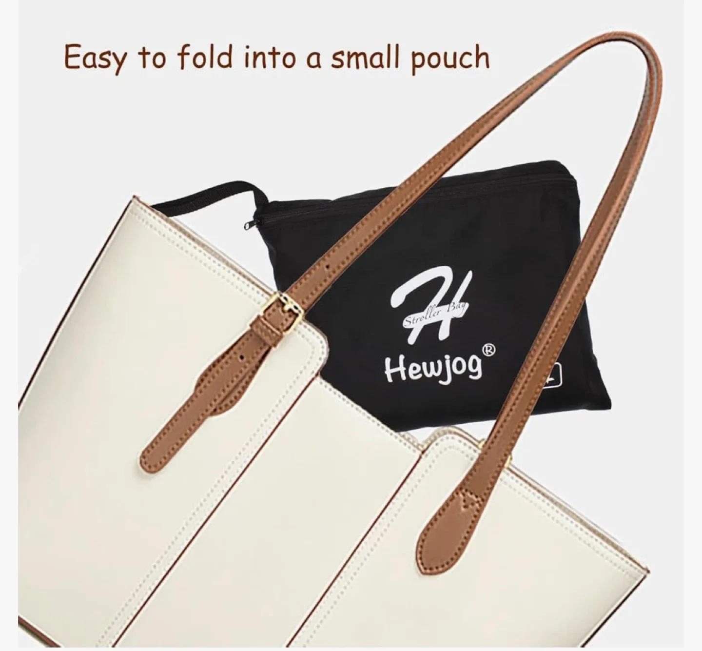 Hewjog Large Stroller Travel Bag for Airplane image indicator(4)