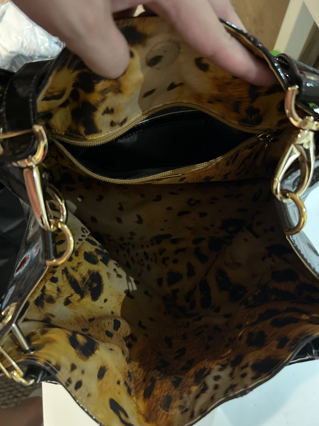 Plinio Visona Brown Leather Handbag - photo 3