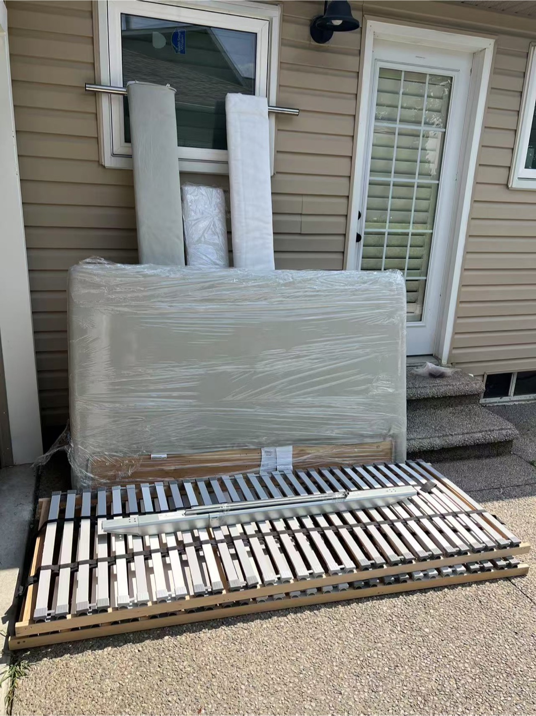 IKEA Bed Frame and Headboard Set