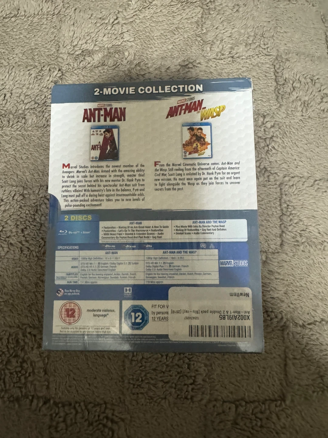 Ant-Man 2-Movie Collection Blu-ray