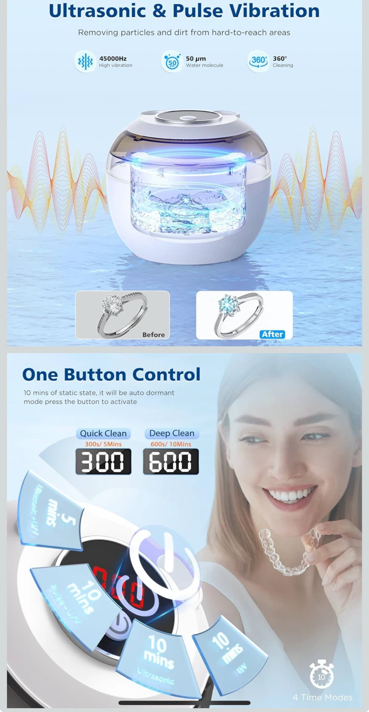 Aotuda Ultrasonic Retainer Cleaner - photo 2
