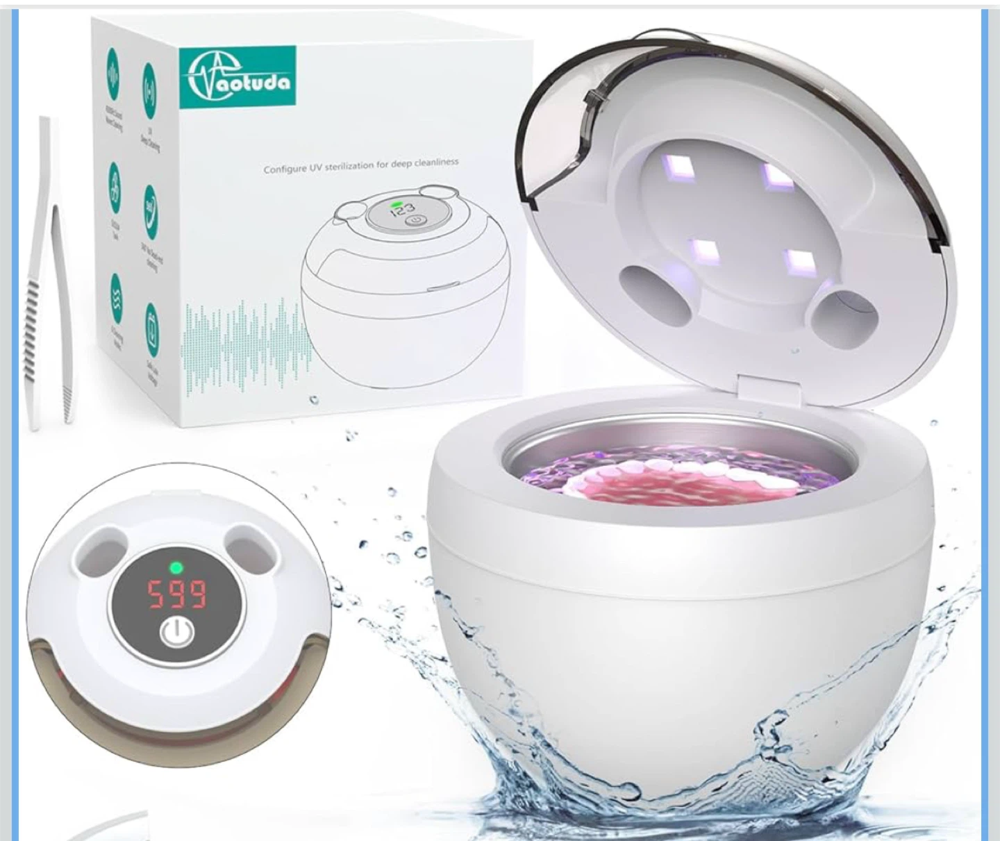 Aotuda Ultrasonic Retainer Cleaner