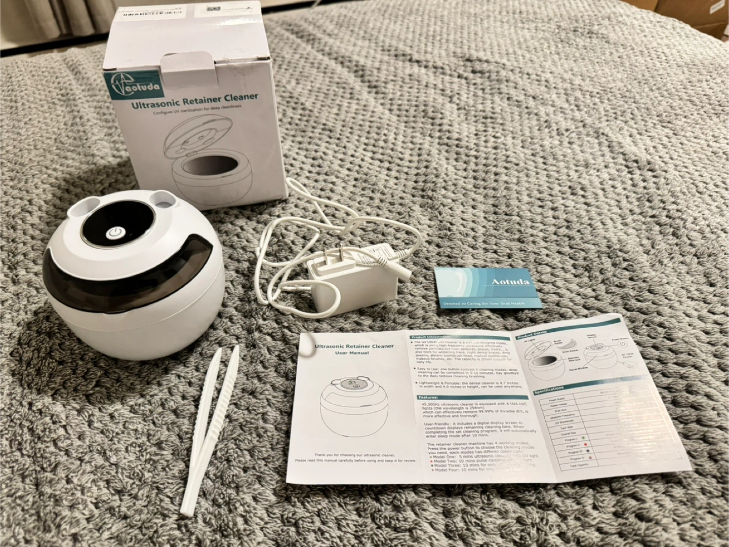 Aotuda Ultrasonic Retainer Cleaner - photo 5