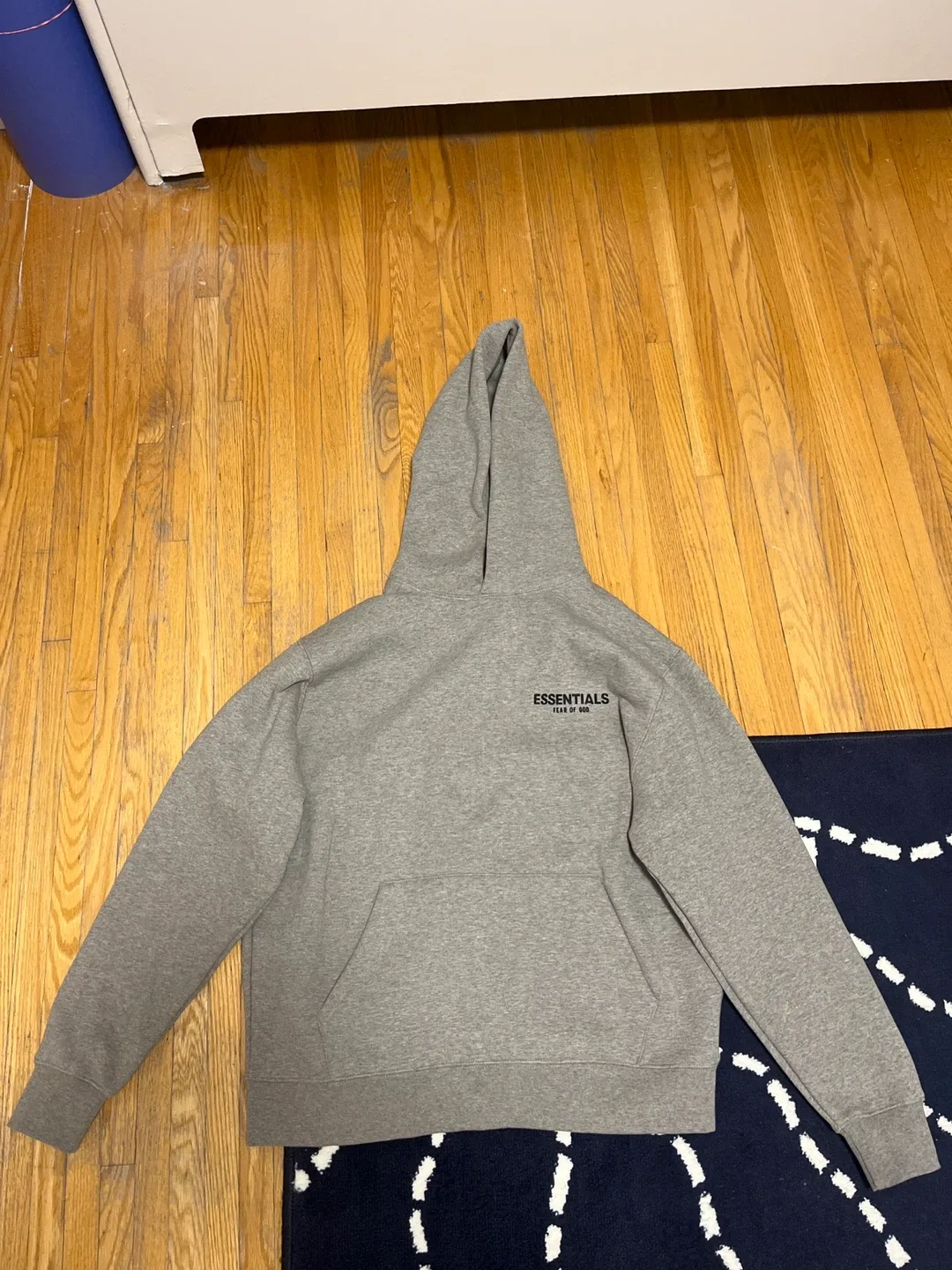 Essentials Fear of God Grey Hoodie thumbnail