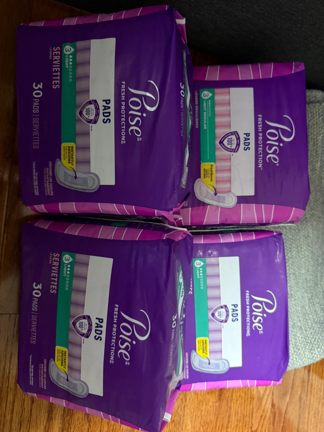 Poise Pads - 30 Count