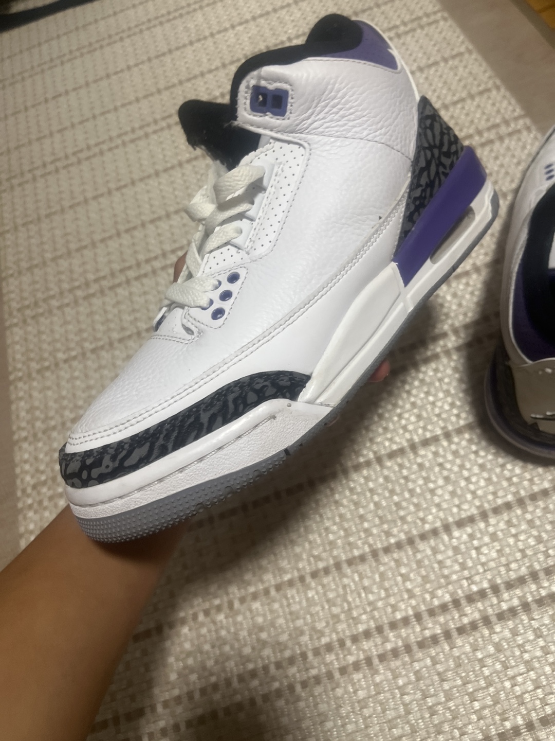 Air Jordan 3 “Dark Iris” – Size [6.5] - photo 3