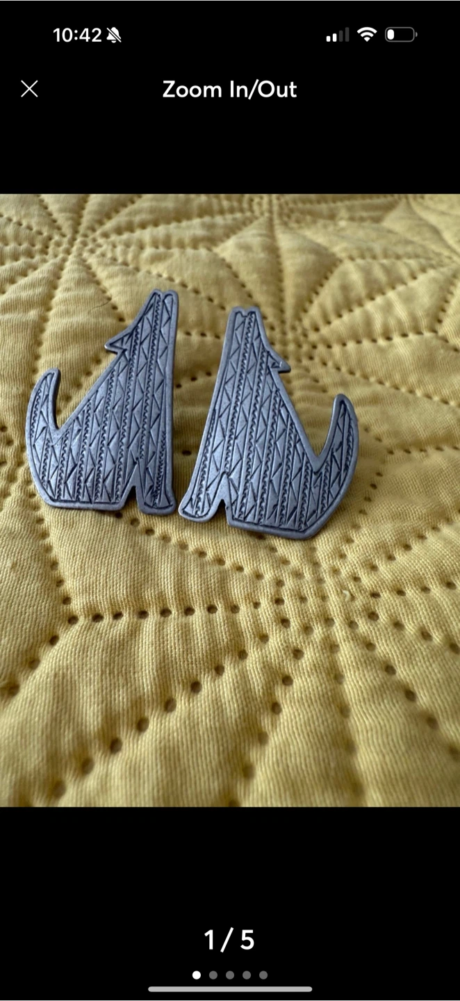 Vintage 1988 JJ Wolf Earrings - photo 5