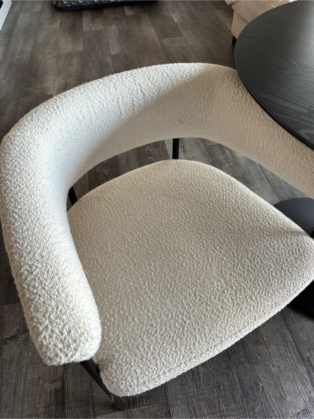 Kitchen table and two chairs - photo 4