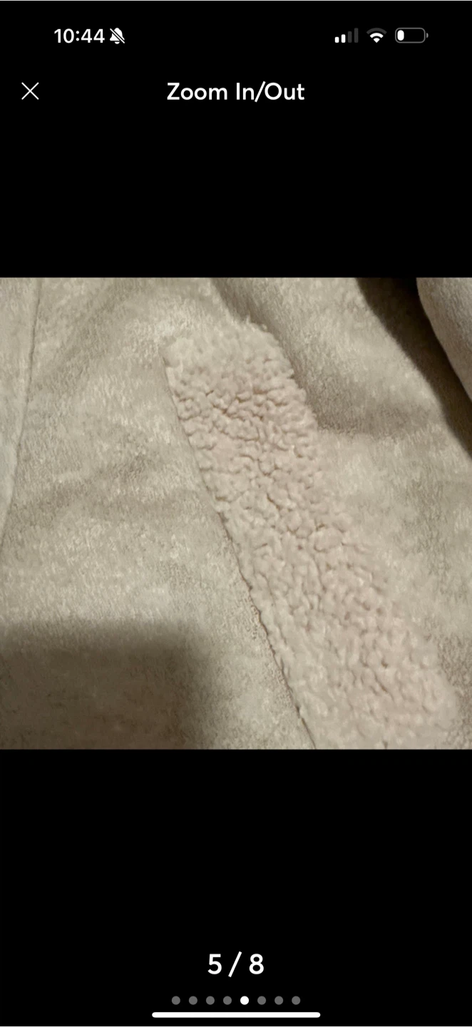 Sam Edelman XL Beige Sherpa Coat - photo 5