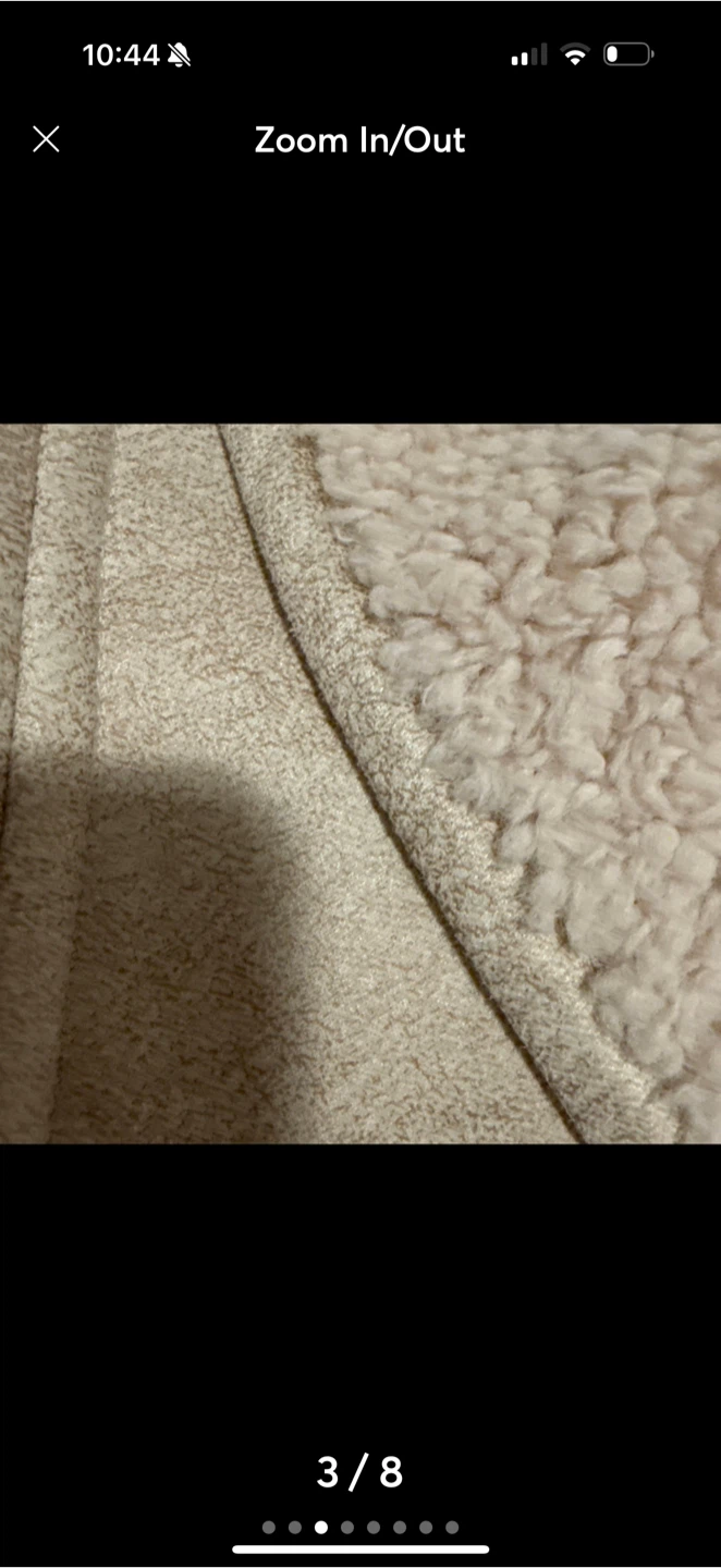 Sam Edelman XL Beige Sherpa Coat - photo 3
