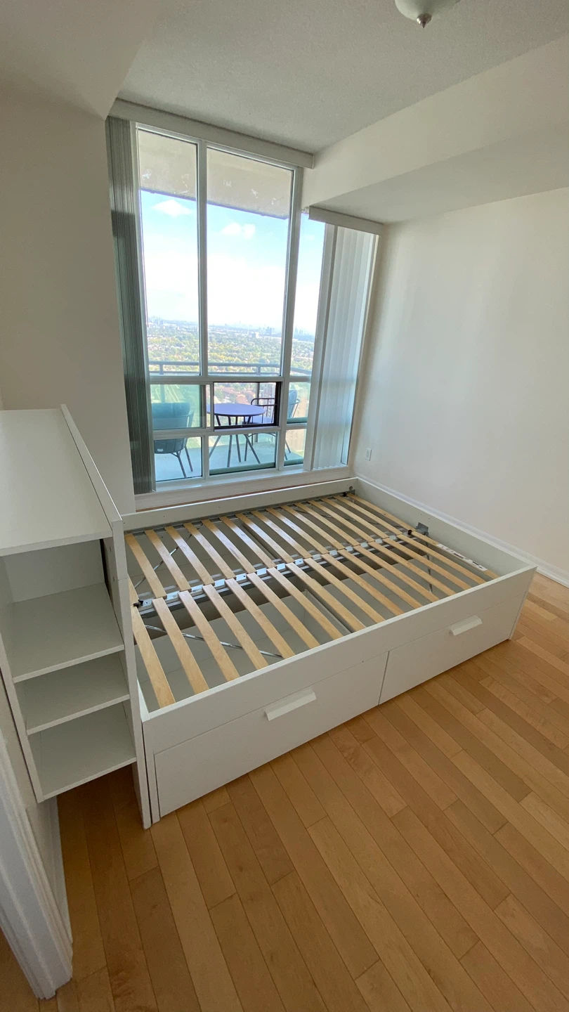 IKEA BRIMMES Full/Double Bed Frame in White - must go ASAP - photo 2