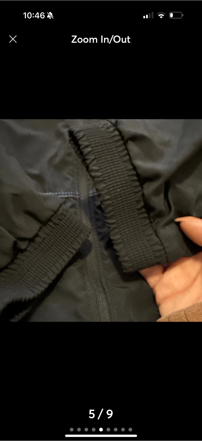 Nike Black Packable Garment Jacket XL - photo 3