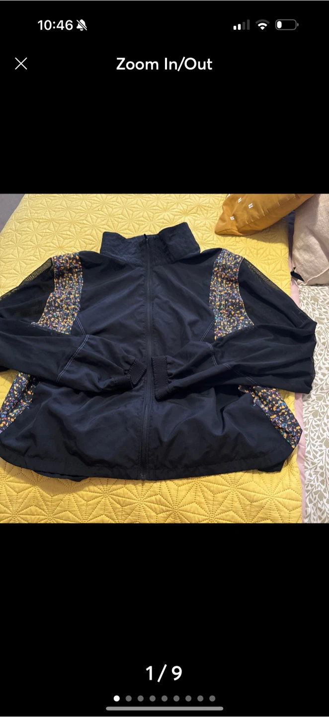 Nike Black Packable Garment Jacket XL