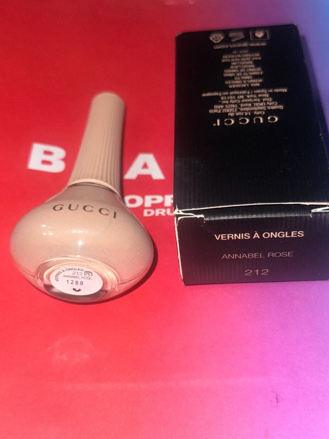 Gucci Vernis à Ongles Nail Polish - 212 Annabel Rose image indicator(2)