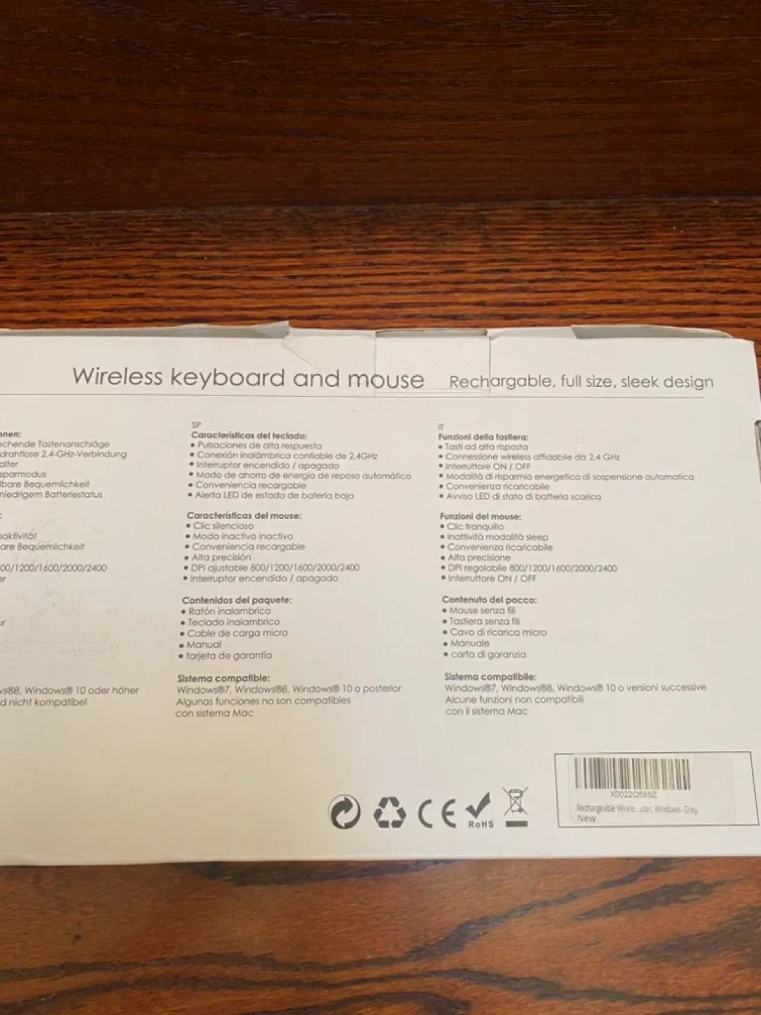 JOYACCESS Wireless Keyboard and Mouse - New! image indicator(6)