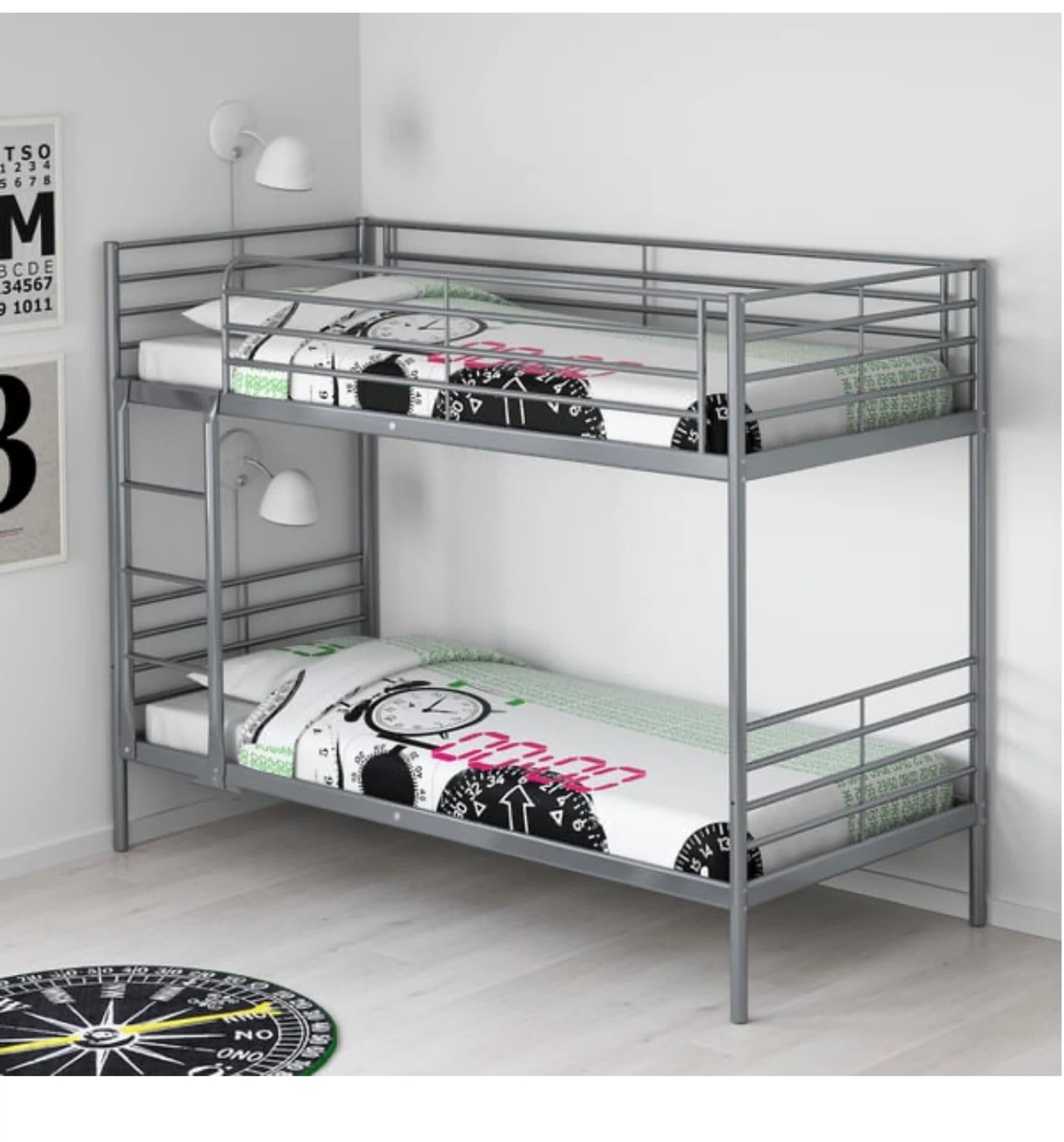 IKEA Metal Bunk Bed Frame