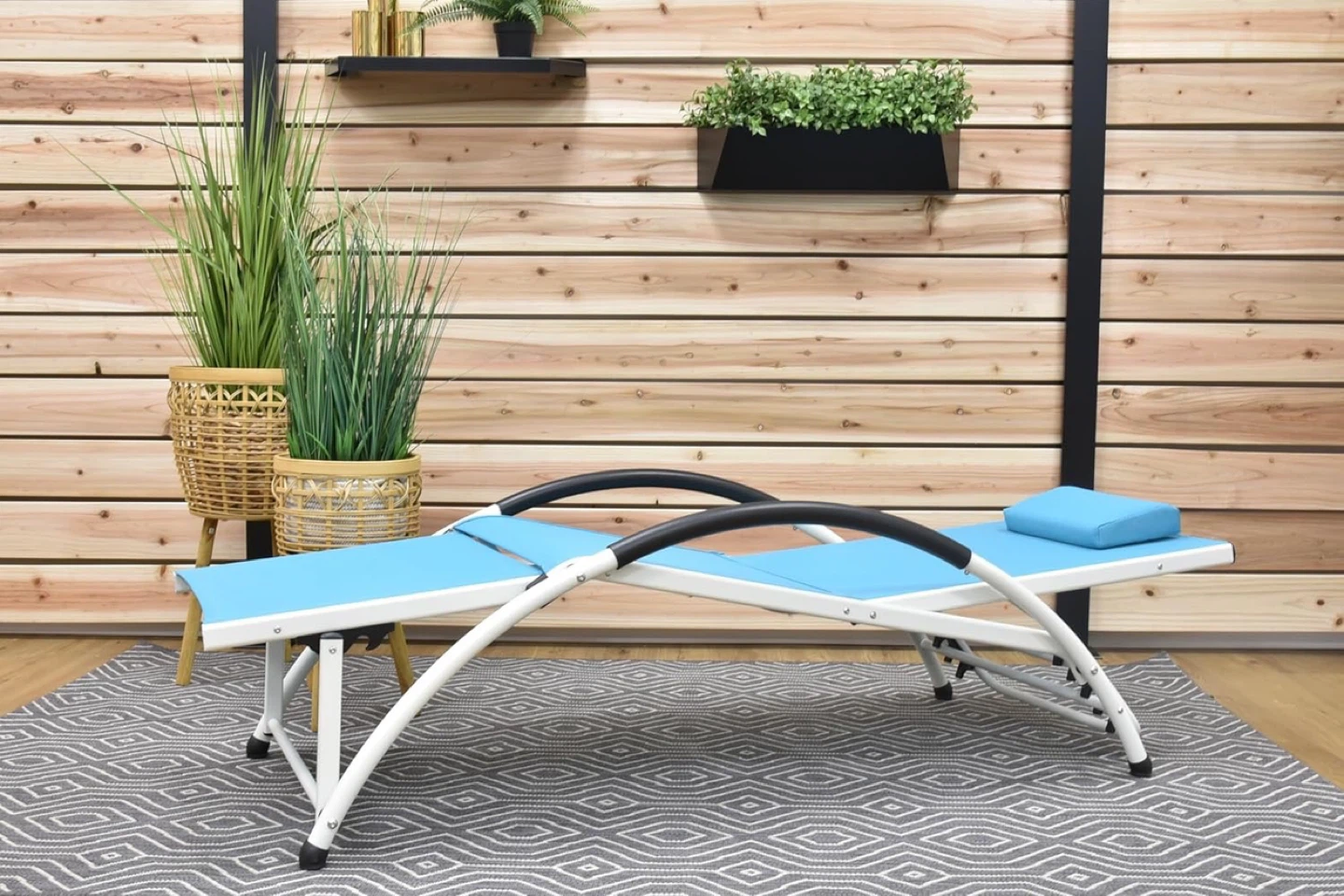 Vivere Dockside Sun Lounger - True Turquoise - photo 5