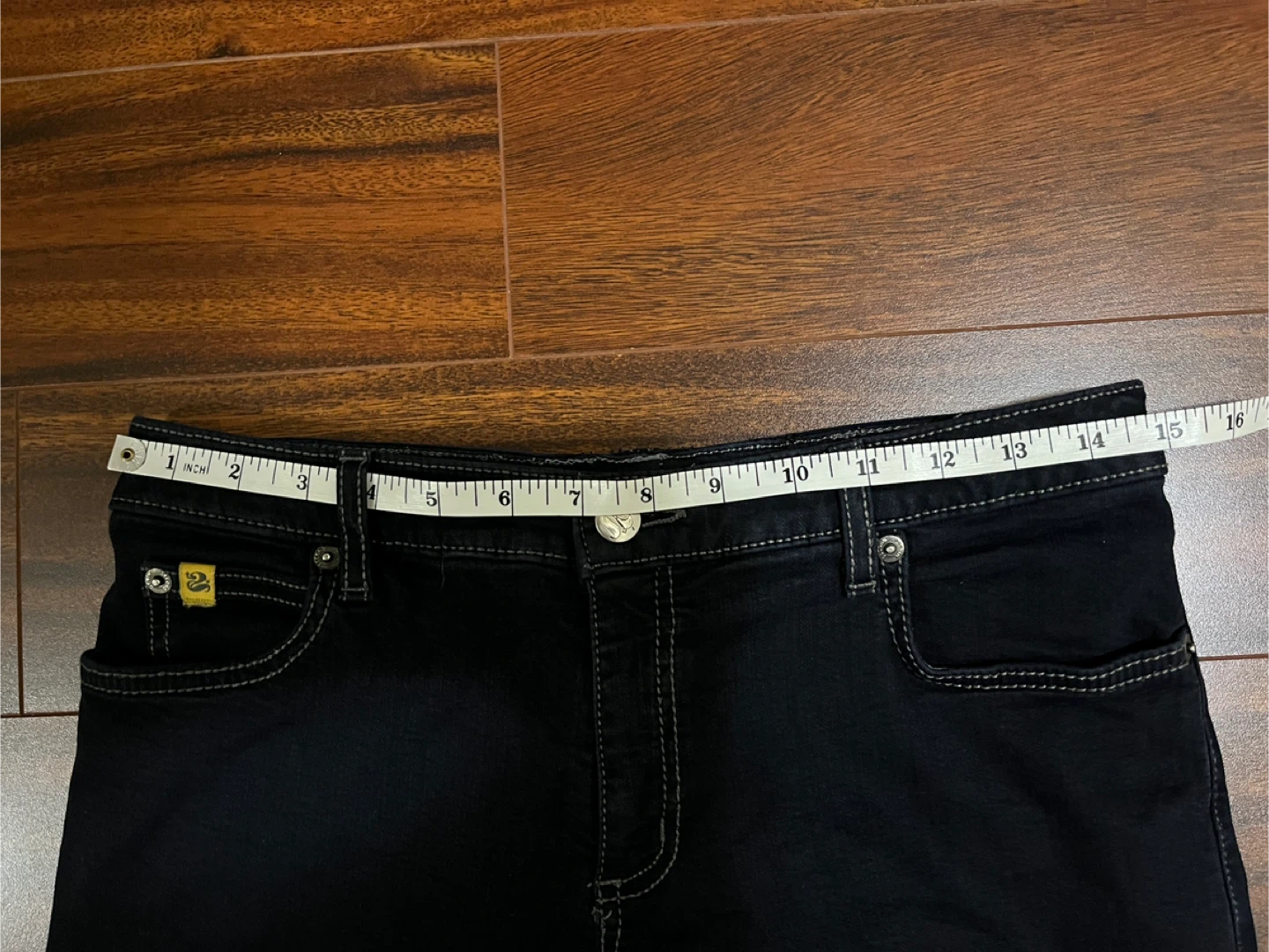 Second Yoga women’s 30 skinny jeans, dark indigo wash - photo 2