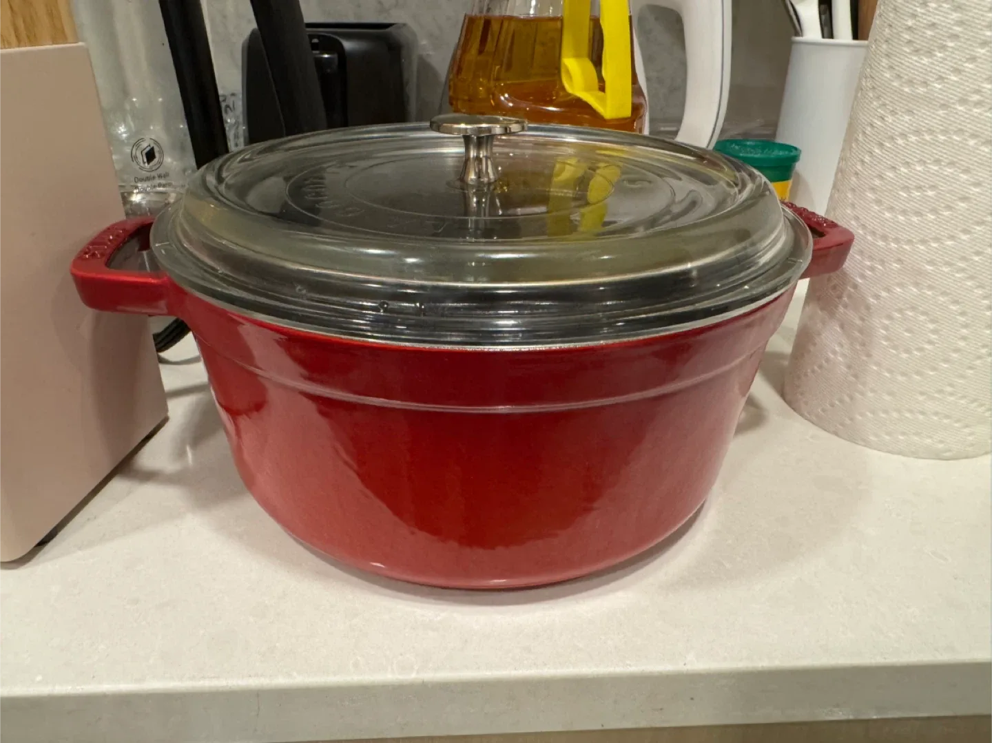 Staub Cocotte Pot, Red thumbnail