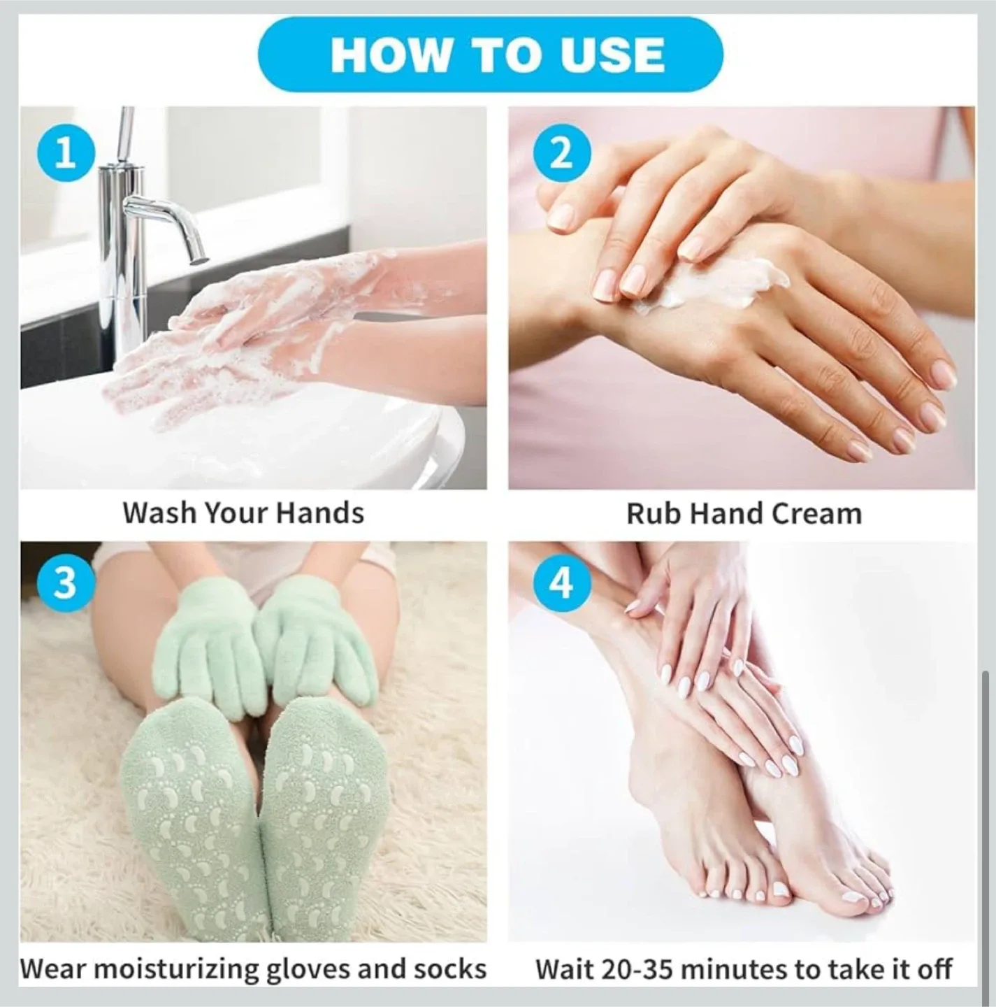 Moisturizing Gloves & Socks Set image indicator(5)