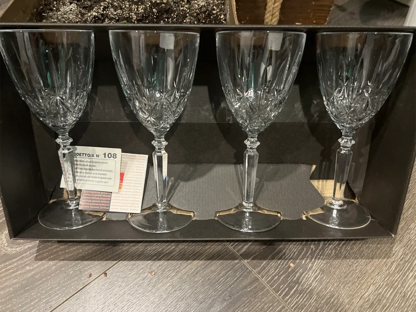 RCR Cristalleria Italiana Orchestra Goblets - Set of 4 image indicator(2)