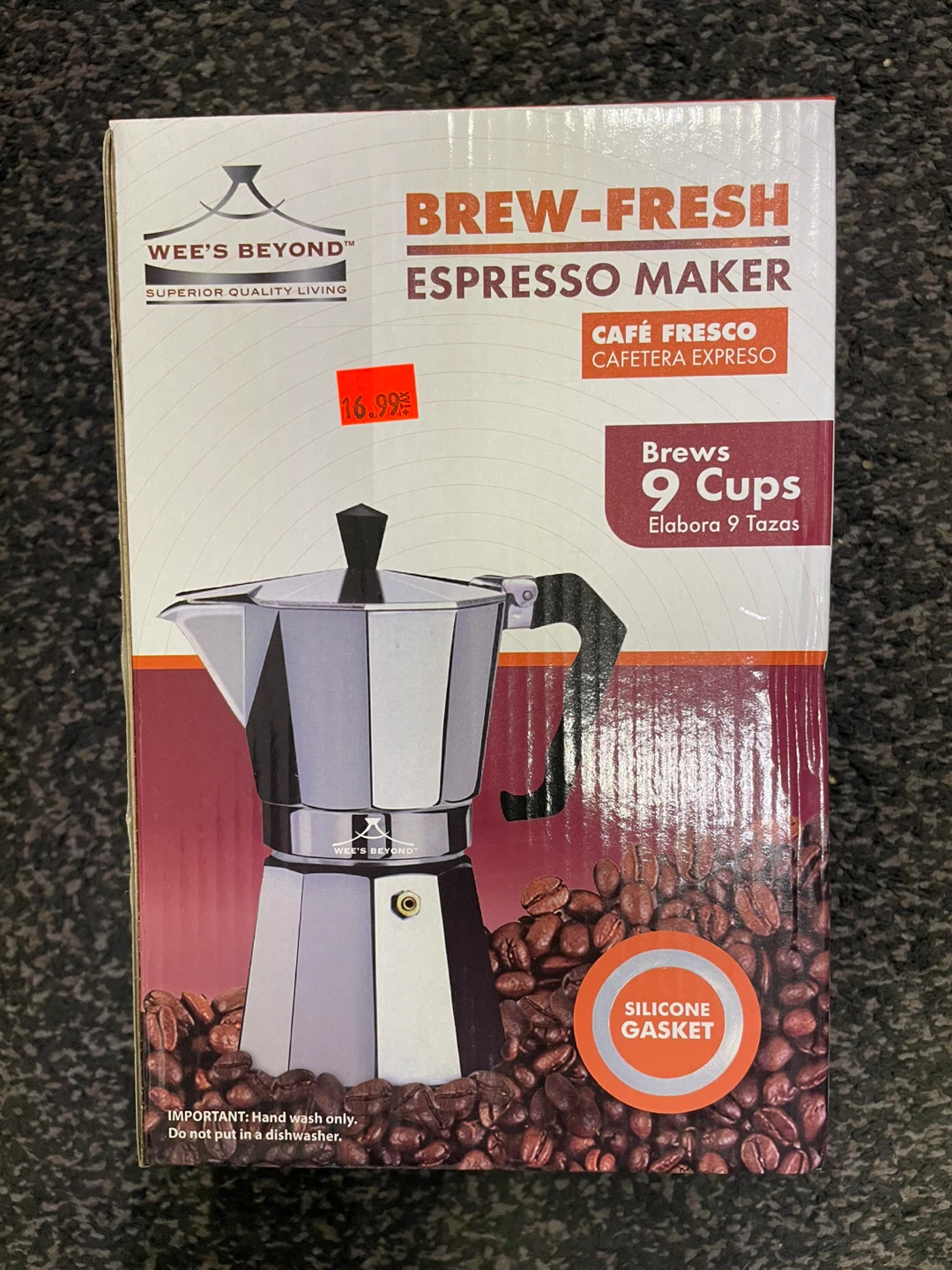 Wee's Beyond Brew-Fresh Espresso Maker