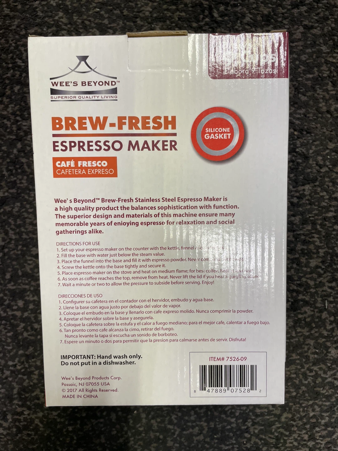 Wee's Beyond Brew-Fresh Espresso Maker - photo 3