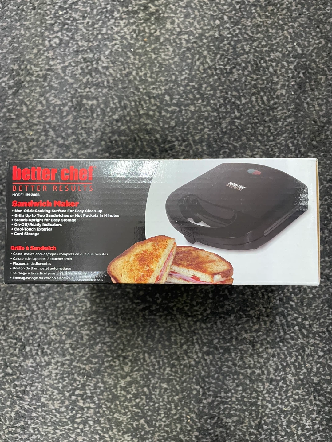 Better Chef Sandwich Grill - Model IM-286B - photo 2