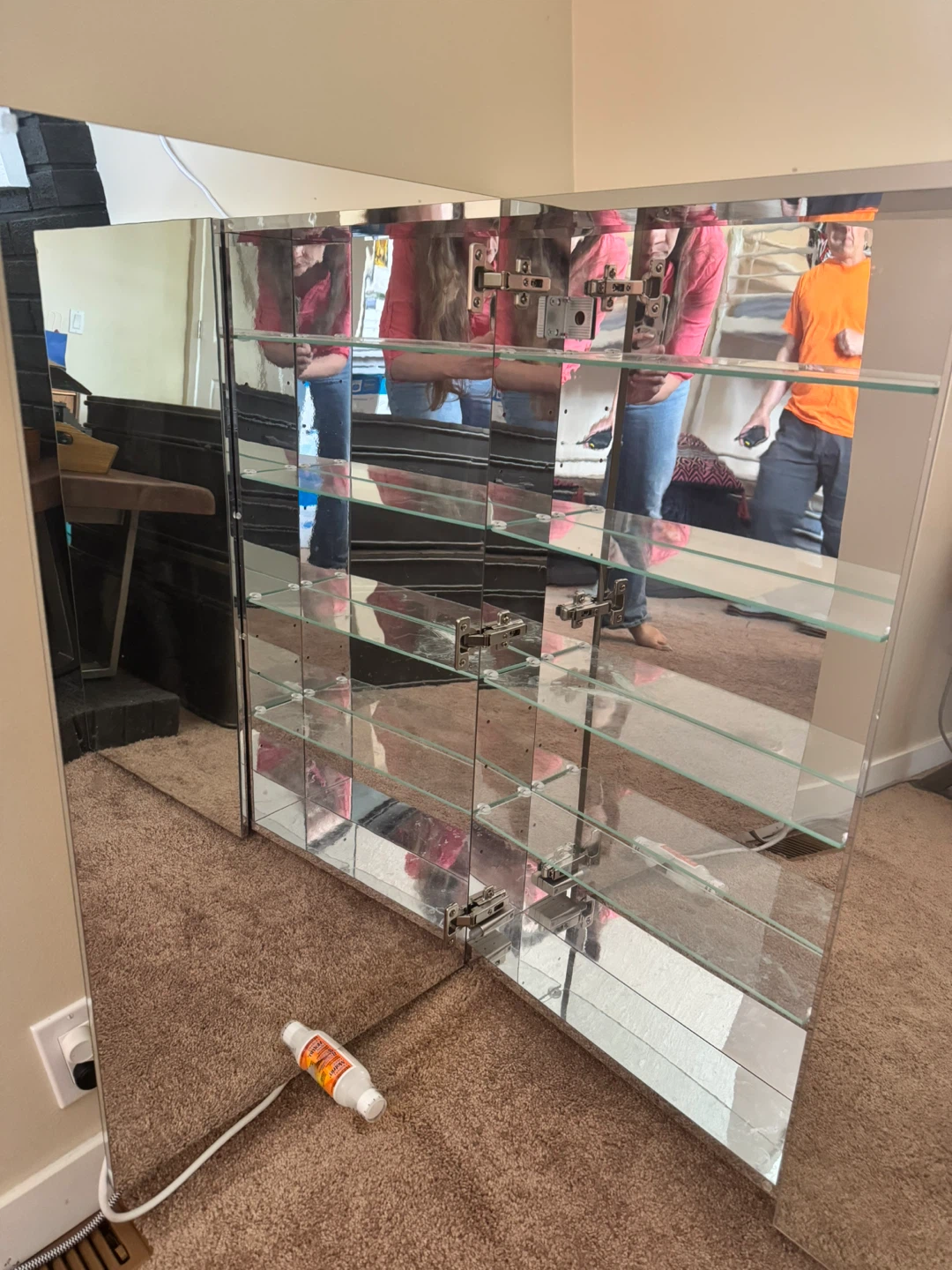 IKEA Godmorgon Mirror Cabinet with 2 Doors - photo 5