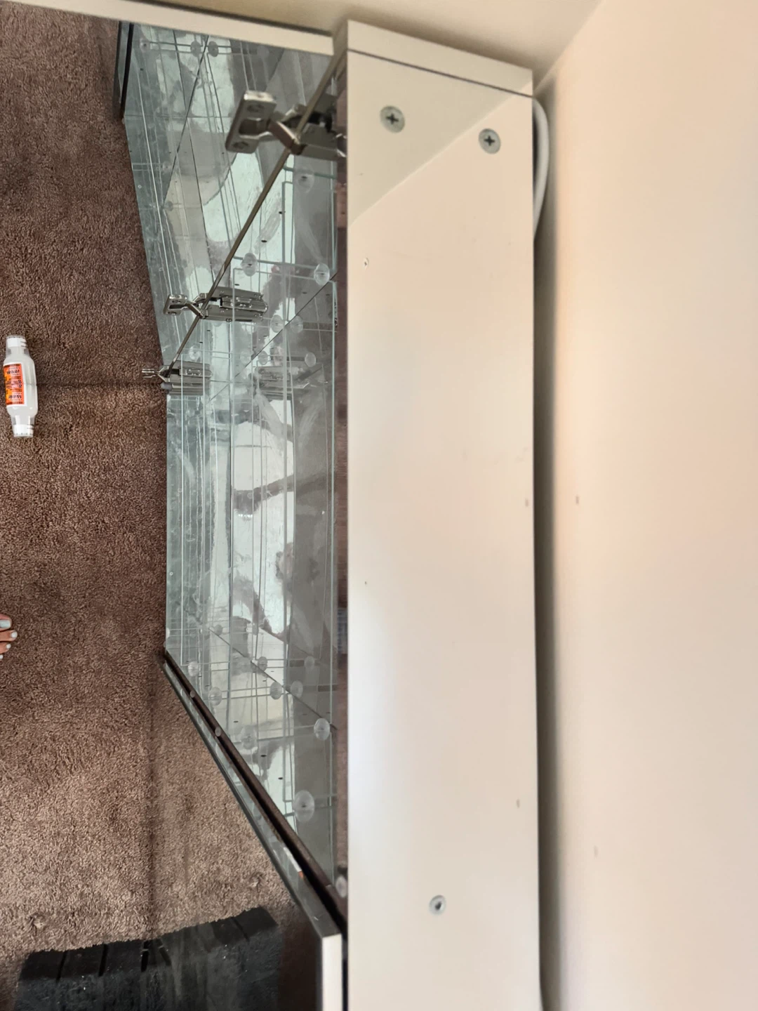 IKEA Godmorgon Mirror Cabinet with 2 Doors - photo 2