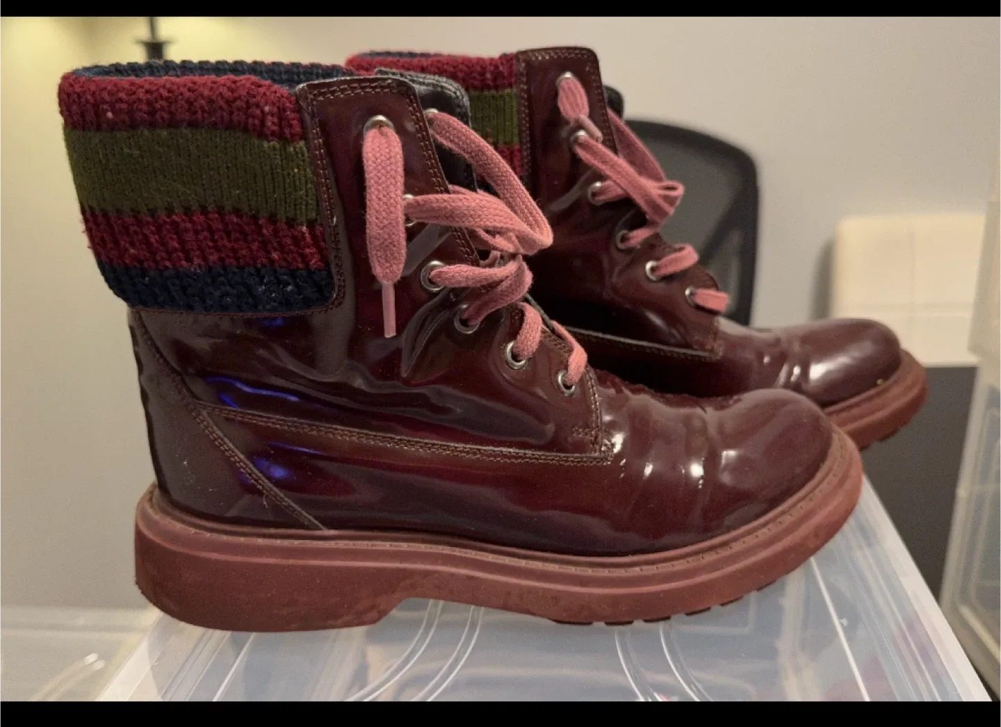 Brown Leather Ankle Boots image indicator(2)