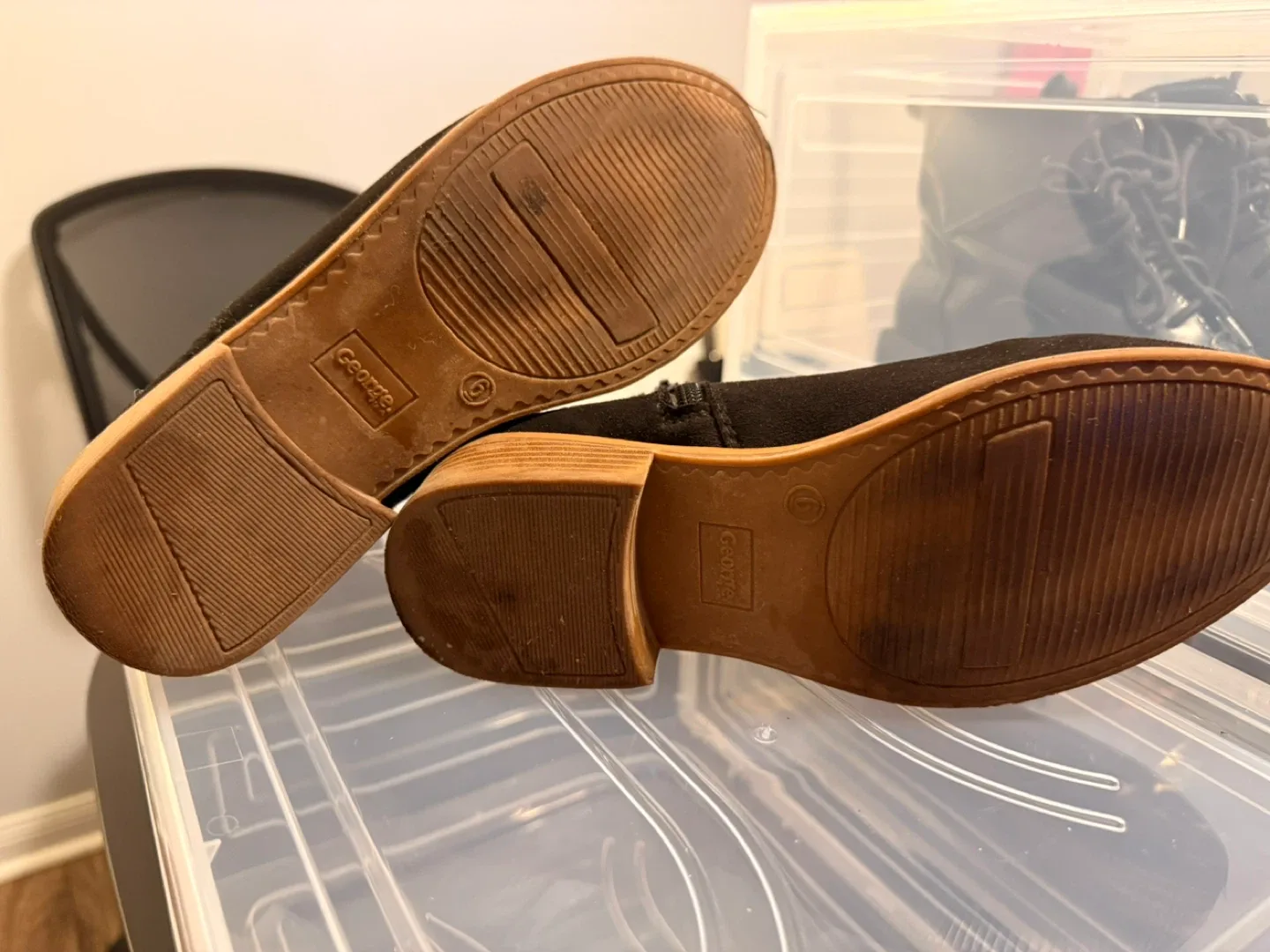 George Black Ankle Boots - Size 6.5 or 7 image indicator(3)