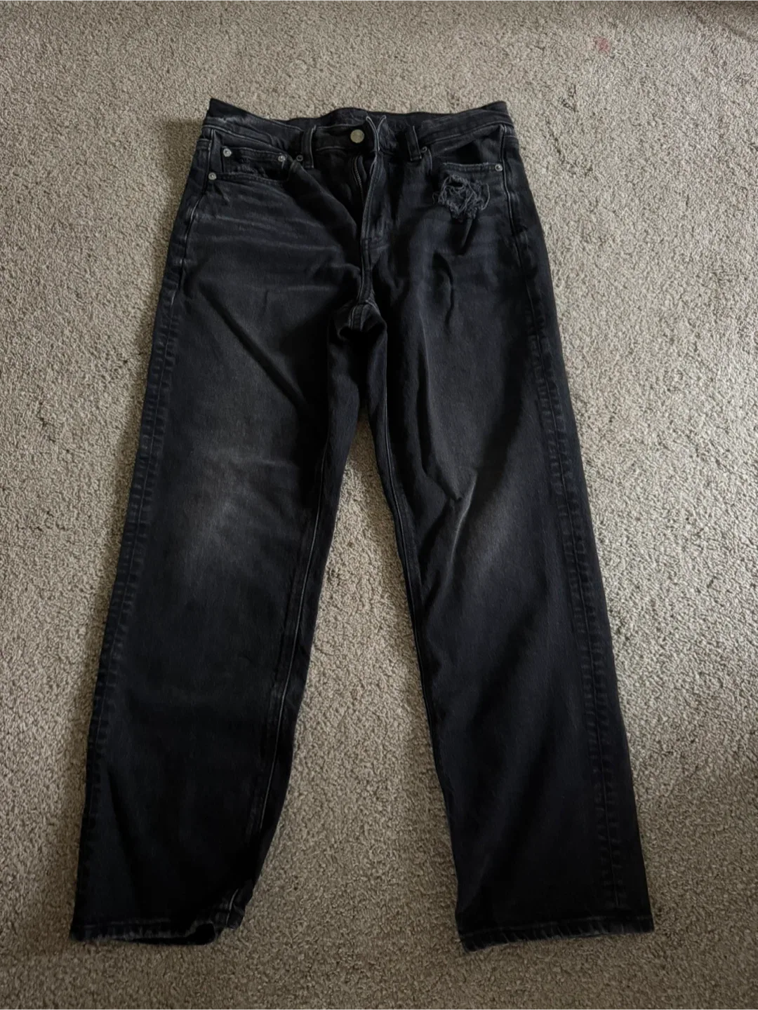 American Eagle Black Jeans - Size 8 thumbnail