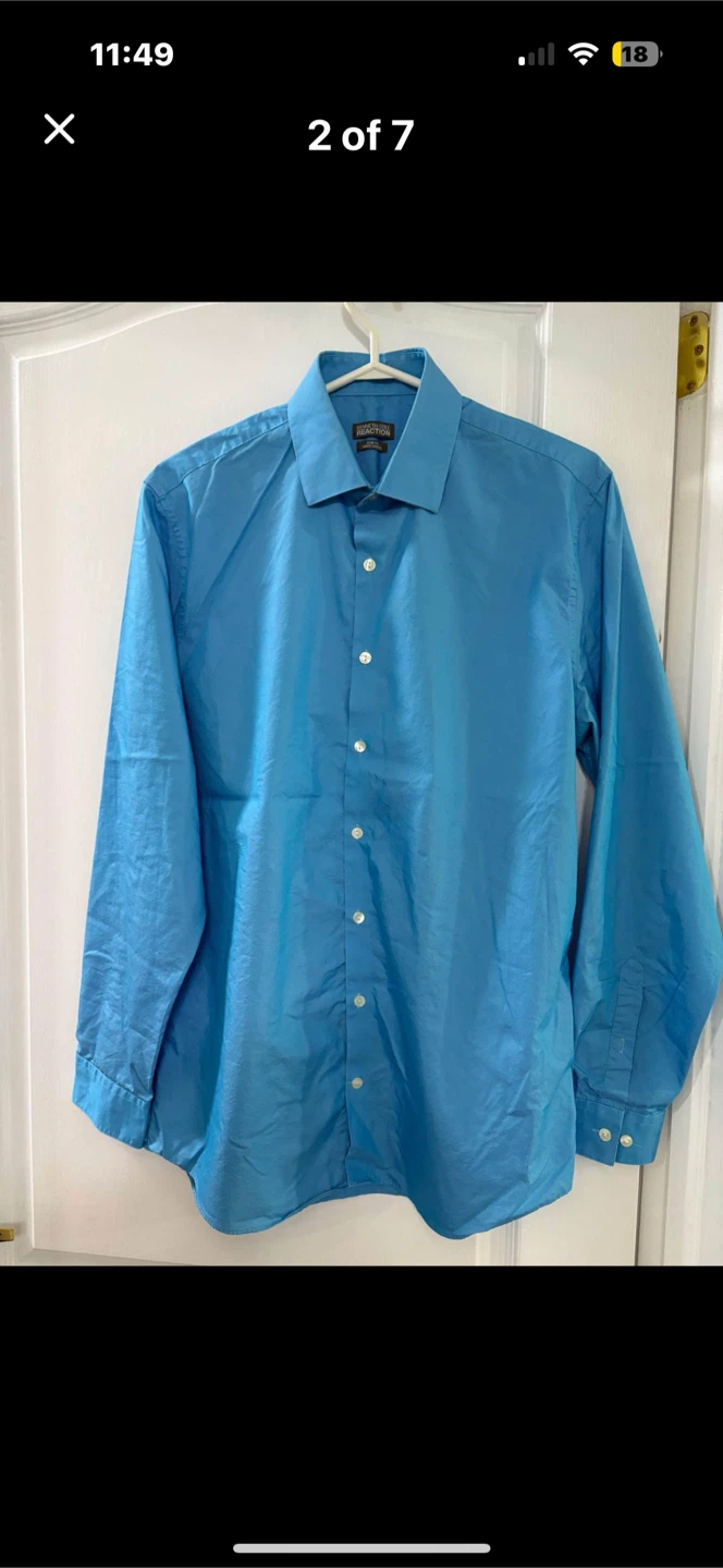 Kenneth Cole Dress Shirt 16/34-35 or large