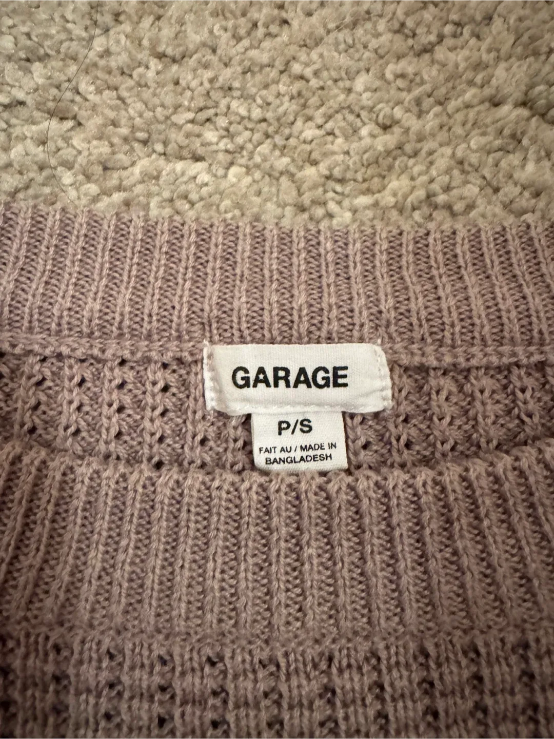 Garage Knit Sweater - Size P/S image indicator(2)