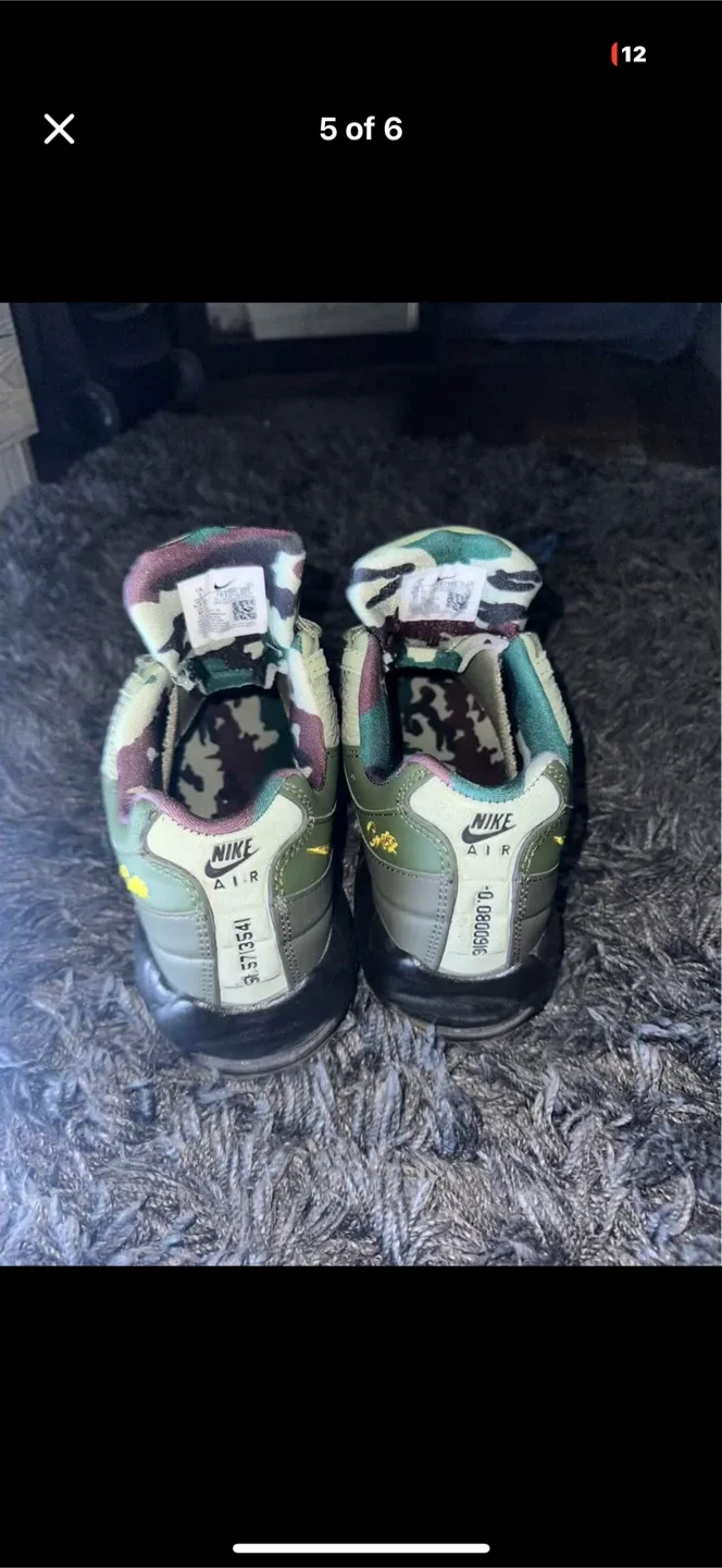 Nike air max Cortez 95 size 8 image indicator(4)