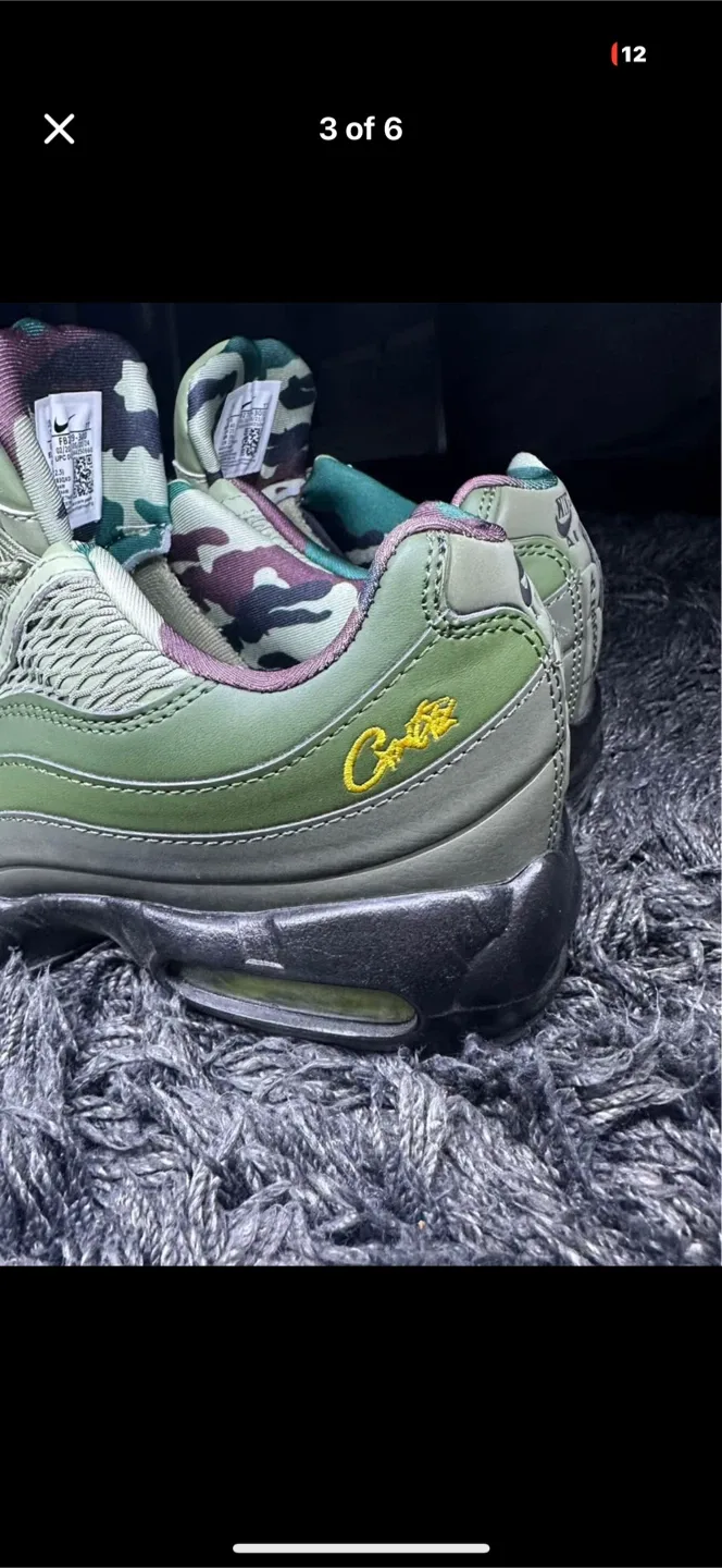 Nike air max Cortez 95 size 8 image indicator(2)