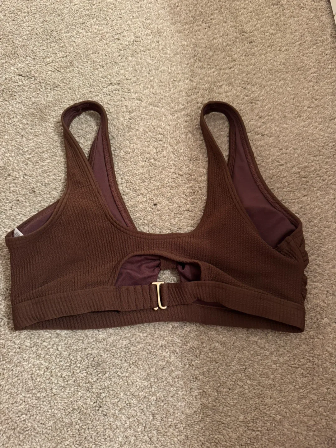 Brown Bikini Top - Size S image indicator(2)