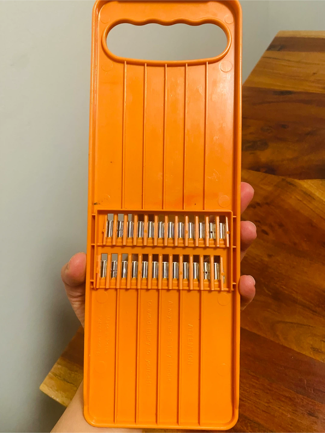 Orange Mandoline Slicer - photo 2