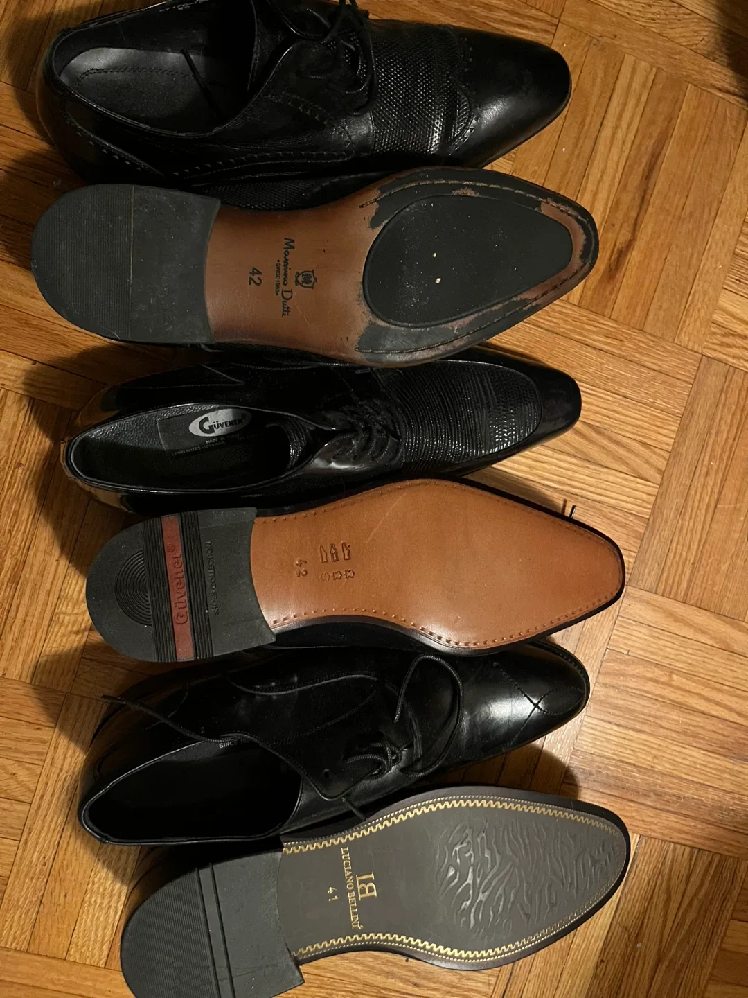 Men's Dress Shoes - Size 42 ALL 3 image indicator(2)