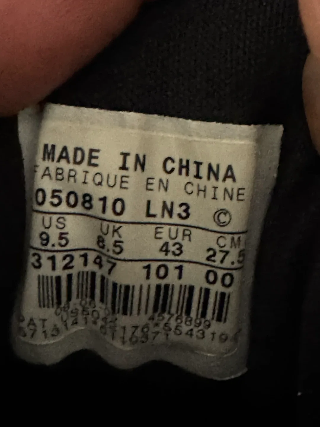 2005 Nike Zoom Lebron III OG (9.5US) image indicator(9)