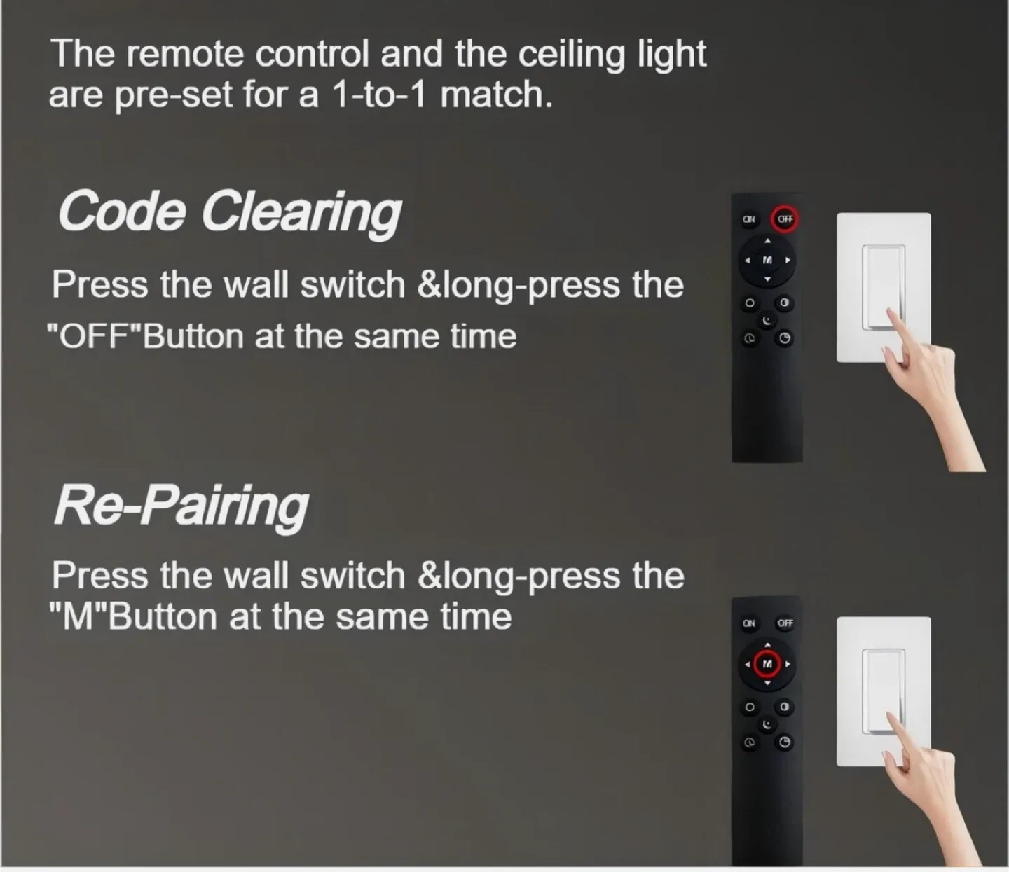 LITREN 12 inch Dimmable LED Ceiling Light image indicator(8)