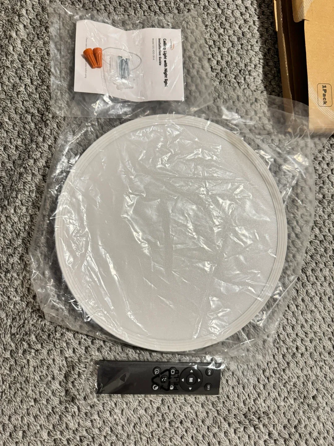 LITREN 12 inch Dimmable LED Ceiling Light image indicator(10)