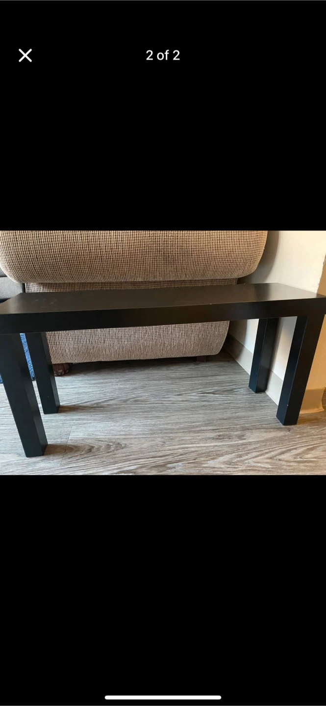 IKEA Lack Side Table - Black