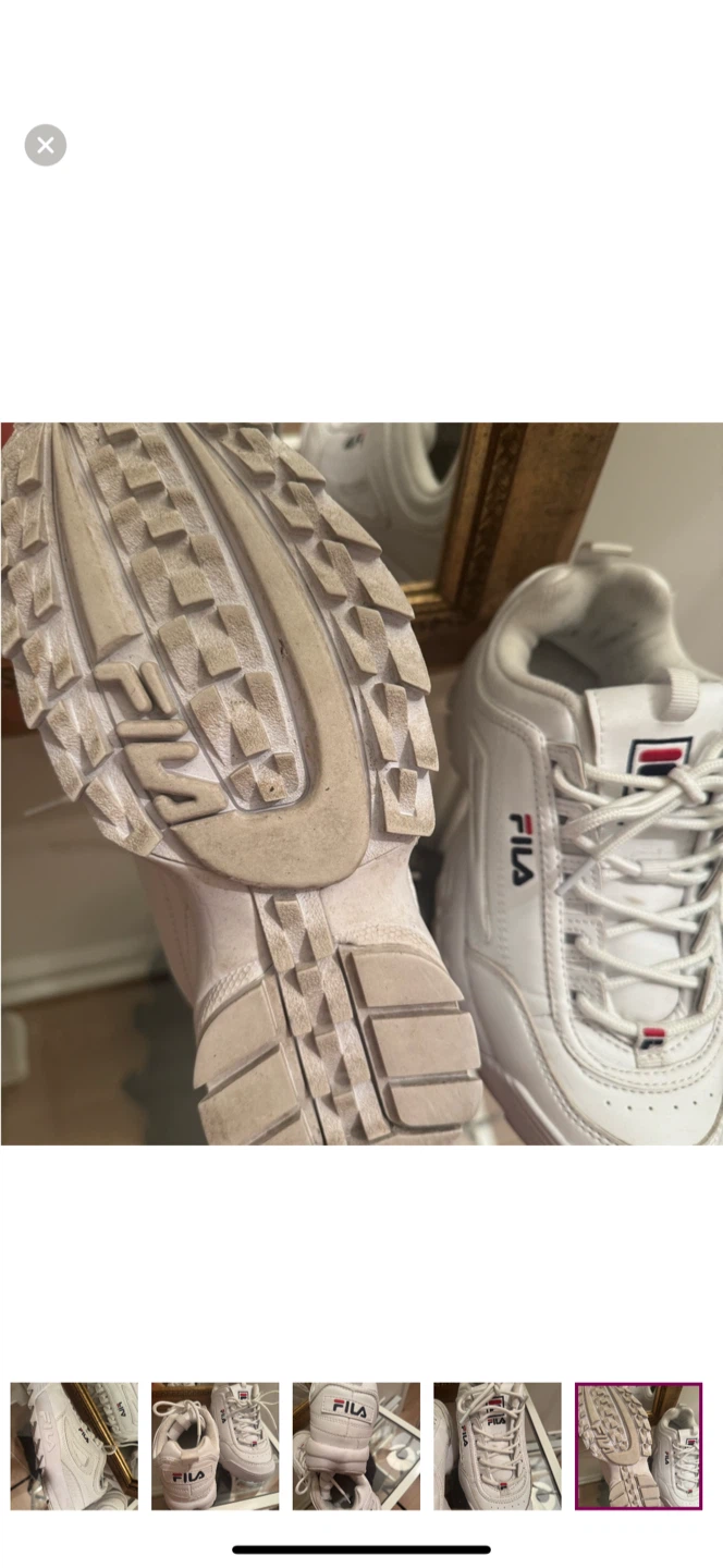 Fila Disruptor White Sneakers - photo 4